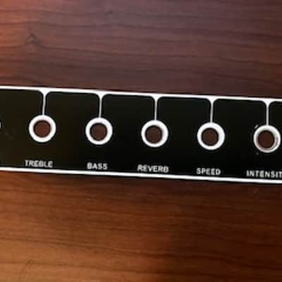 Fender Vibrolux Reverb  Faceplate (reproduction) Black Face image 4