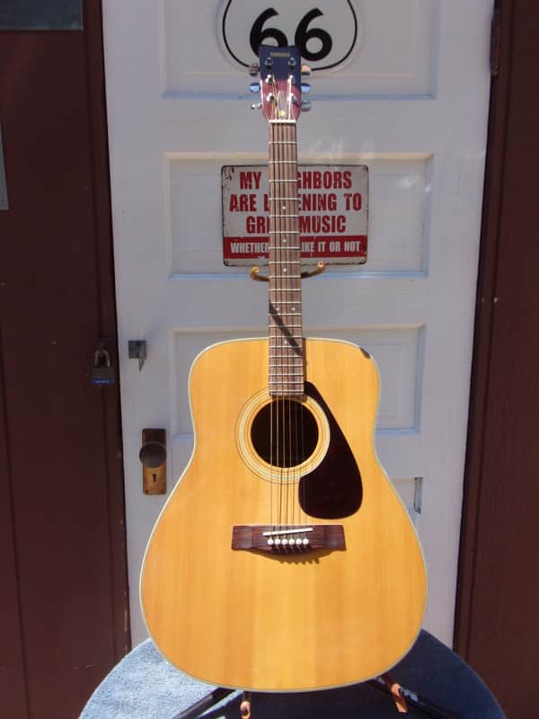 PROJECT: Yamaha F-335, 1970's or 80's, natural, rosewood bridge, headstock cap and fretboard, Cipollina image 1