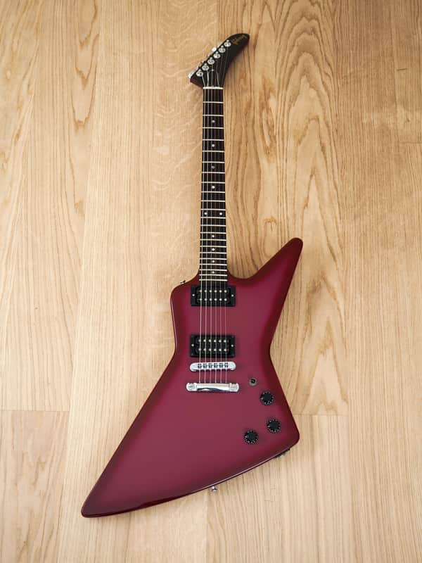 1984 Gibson Explorer Electric Guitar Purple Burst 100% Original