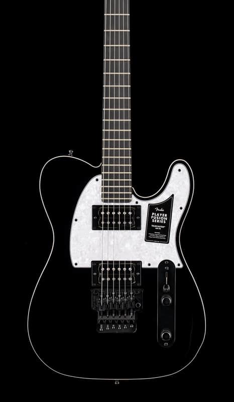 Fender Limited Edition Player Fusion Telecaster HH Floyd Rose - Black #17068