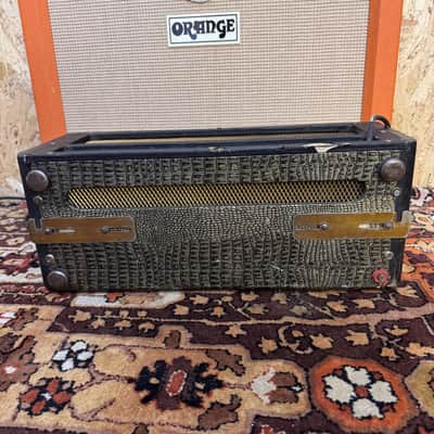 Vintage 1964 Selmer Truvoice Bassmaster 50 Croc Skin Valve Amplifier Head *1960s* image 8