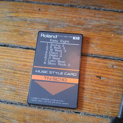 Roland E-20 Intelligent Synthesizer #982776 w/Power Cord and Music Card image 2