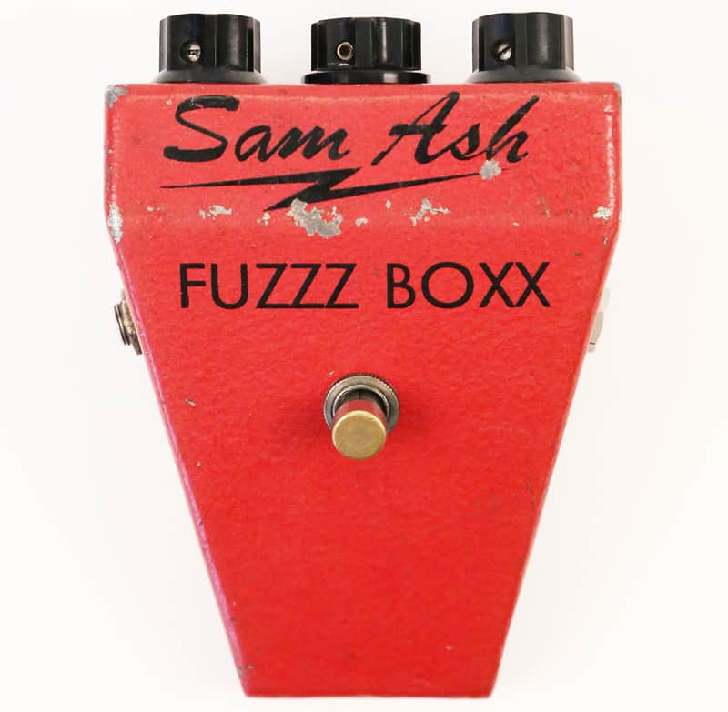 Sam Ash Fuzzz Boxx Fuzz Pedal 1960s Red image 1