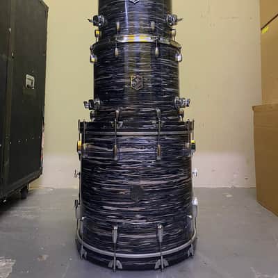 SJC Custom Black Oyster - 12x8 / 16x16 / 18x16/ 22x18 image 5