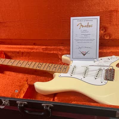 Fender Yngwie Malmsteen Custom Shop USA Strat 2007 - Ivory image 3