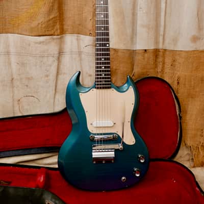 Gibson Melody Maker SG Body 1966 - Pelham Blue image 1