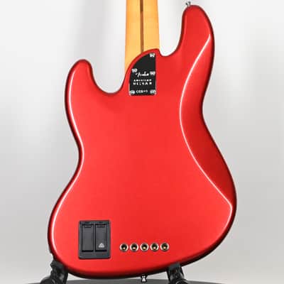Fender American Ultra II Jazz Bass V w/ Maple Fingerboard- Sinister Red 2026 (US26002589) image 3