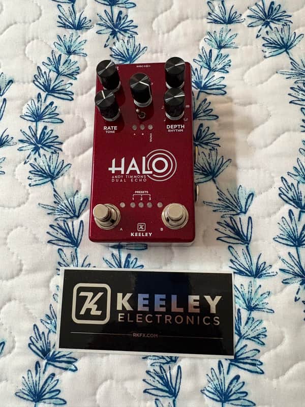 Keeley Keeley Halo Andy Timmons Signature Dual Echo RED
