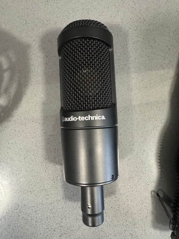 Audio-Technica AT2035 Large Diaphragm Cardioid Condenser Microphone 2010s - Black