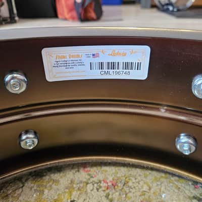 Ludwig Black Beauty 14x5" Nickel Over Brass 8-Lug Snare image 16