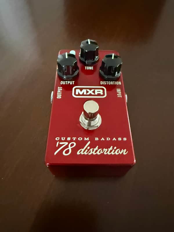 MXR M78 Custom Badass '78 Distortion 2011 - Present - Red | Reverb