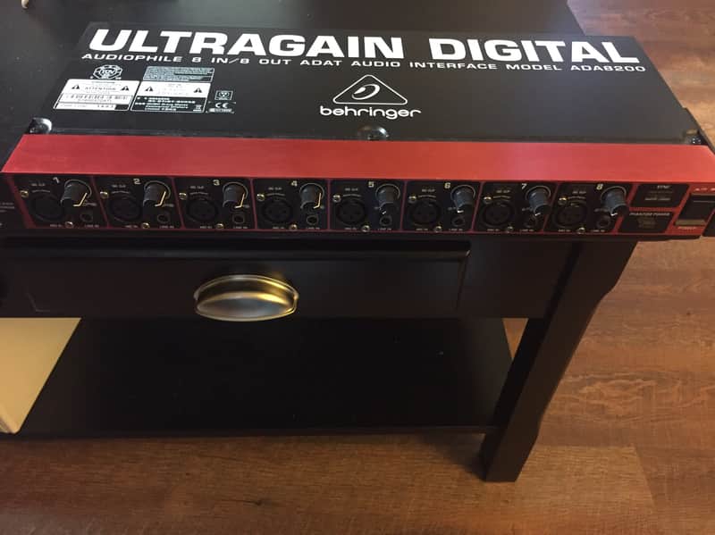 Behringer Ultragain Digital ADA8200 8-Channel Mic Preamp with AD/DA Converter image 3