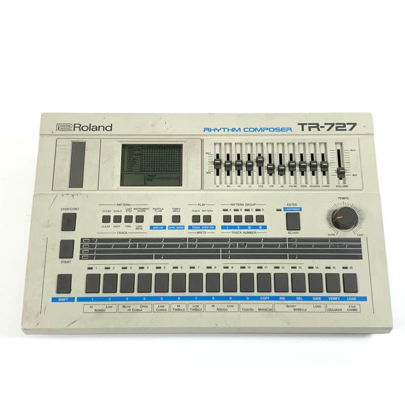 Roland TR-727 Latin Rhythm Composer 1980s - Grey TGHM image 1