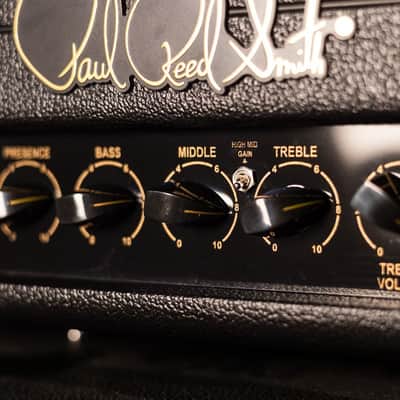 PRS HDRX50 Hendrix 50w Amp Head, 120v, EL34 Tubes - Display, No Box image 4