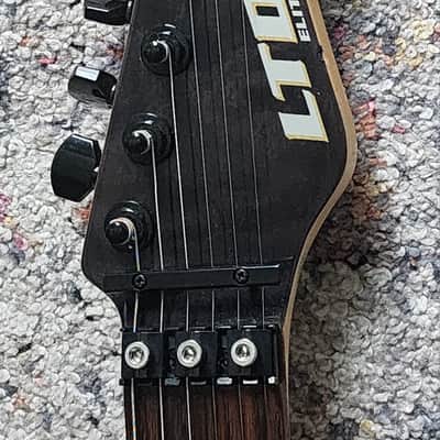 ESP LTD Elite ST-1 2013 - See Thru Black image 3