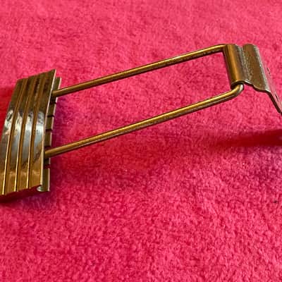 vintage 1949 1950's Kluson #9 tailpiece for Gibson national silvertone archtop image 11