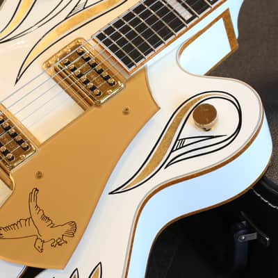 Mint! 2008 Gretsch G7593 White Falcon "Jimmy C" 125th Anniversary Electric Guitar One Off White Falcon + OHSC image 6