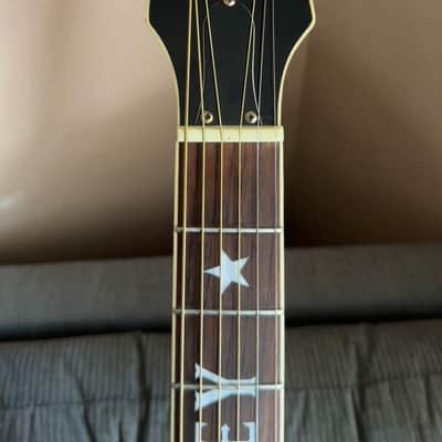 RARE Epiphone EJ200E ELVIS PRESLEY Signature Super Jumbo 2008 - 2011 - Antique Natural image 3