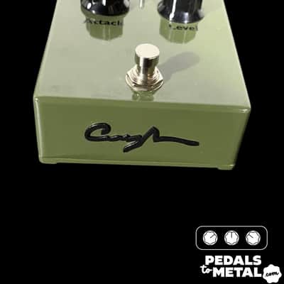 Cunningham Amplifiers Mk1.6 RCA Germanium Fuzz Pedal - Army Green - X13586 image 3