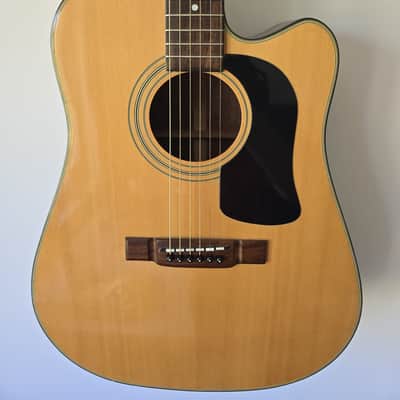 Vintage Washburn D-12CE/N 1986 MIJ Japan Electronics - Grover - MINT image 2