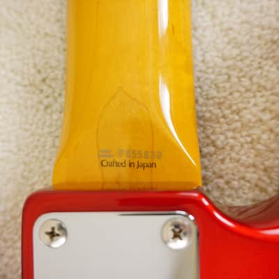 1999-2002 Fender Japan PB62-53 Precision Bass Candy Apple Red CIJ image 18