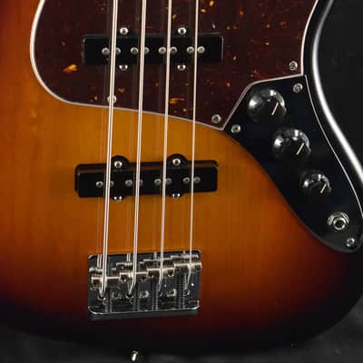 Mint Fender American Professional II Jazz Bass 3-Color Sunburst Maple Fingerboard image 3