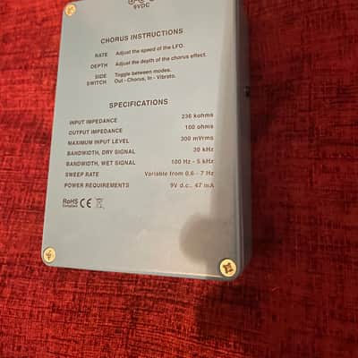 (Mint Condition) JHS Ross Chorus 2023 - Present - Blue (Boxed) image 3