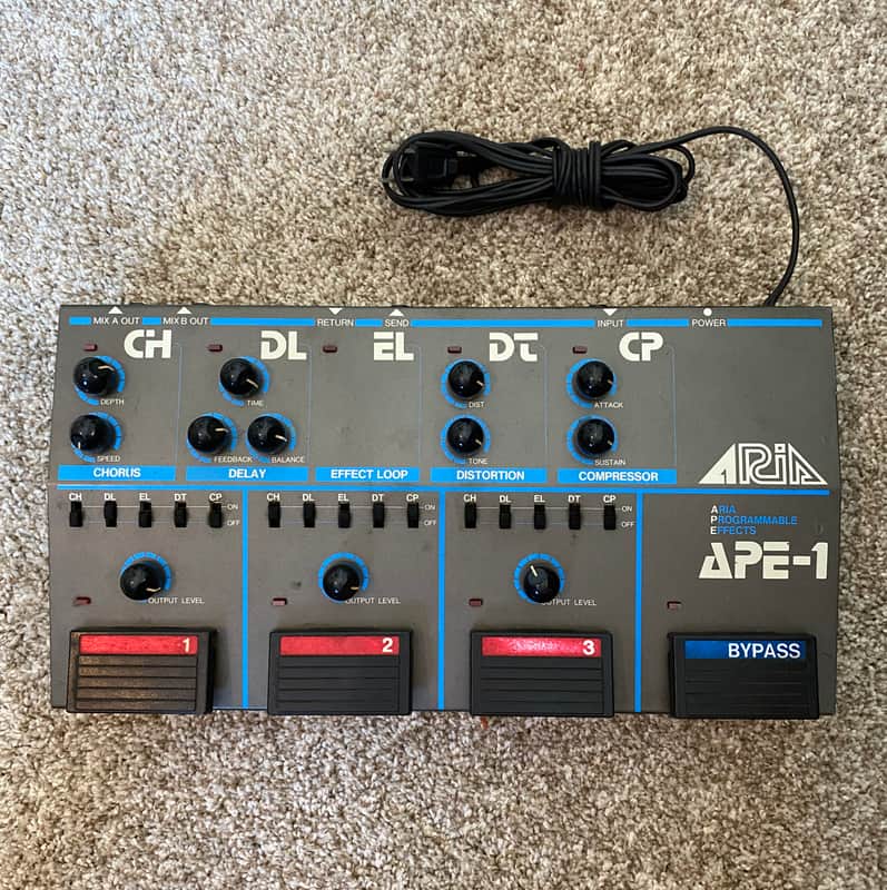 Aria APE-1 Rare Vintage 80’s Analog Multi Effects Unit image 1
