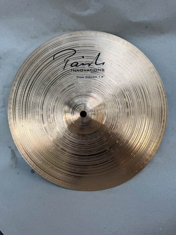 Paiste 14" Innovations Thin Crash Cymbal 2001 - 2005 - Traditional image 1