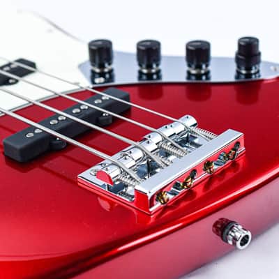 Sadowsky MetroLine 21 Fret Vintage J/J Bass 4 String Candy Apple Red Metallic image 7