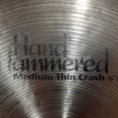 Sabian 16" HH Hand Hammered Medium Thin Crash Cymbal 1992 - 2015 - Natural image 4