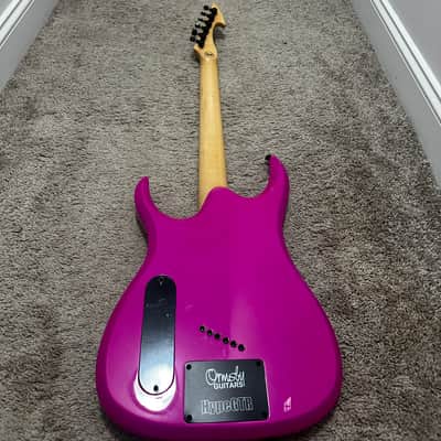 UPGRADED Ormsby HypeGTR 2018 Magenta GTR Hype 6 Multiscale Electric Guitar w/ Hard Case image 6