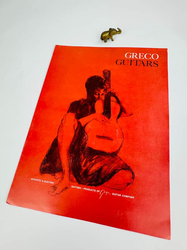 Greco Guitars Brochure 1970 image 1