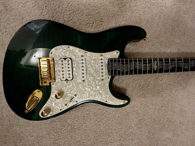 Fender Stratocaster 1995 - Teal Green image 1