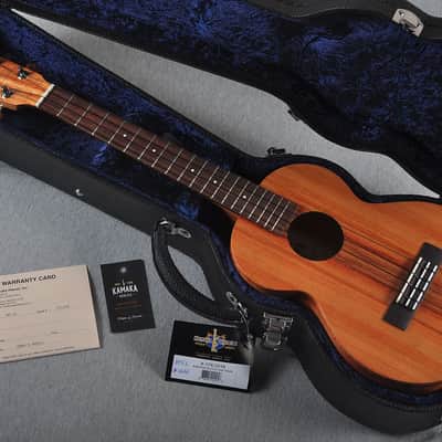 2016 100th Anniversary Kamaka Long Neck Tenor Ukulele HF-3L Hawaiian Koa Uke - Made in Hawaii image 1