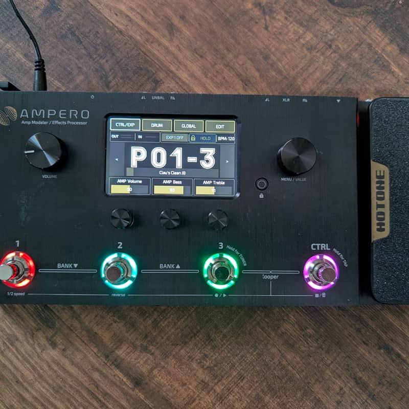 2020 -2021 Hotone MP-100 Ampero Amp Modeler / Effects Processo…