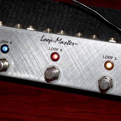 Loop-Master 5 channel pedal switcher true bypass pedal looper strip + FREE SHIPPING! image 1