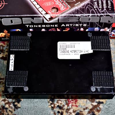 Radial Tonebone Hot British Tube Overdrive 2010s - Red with Power Supply image 4