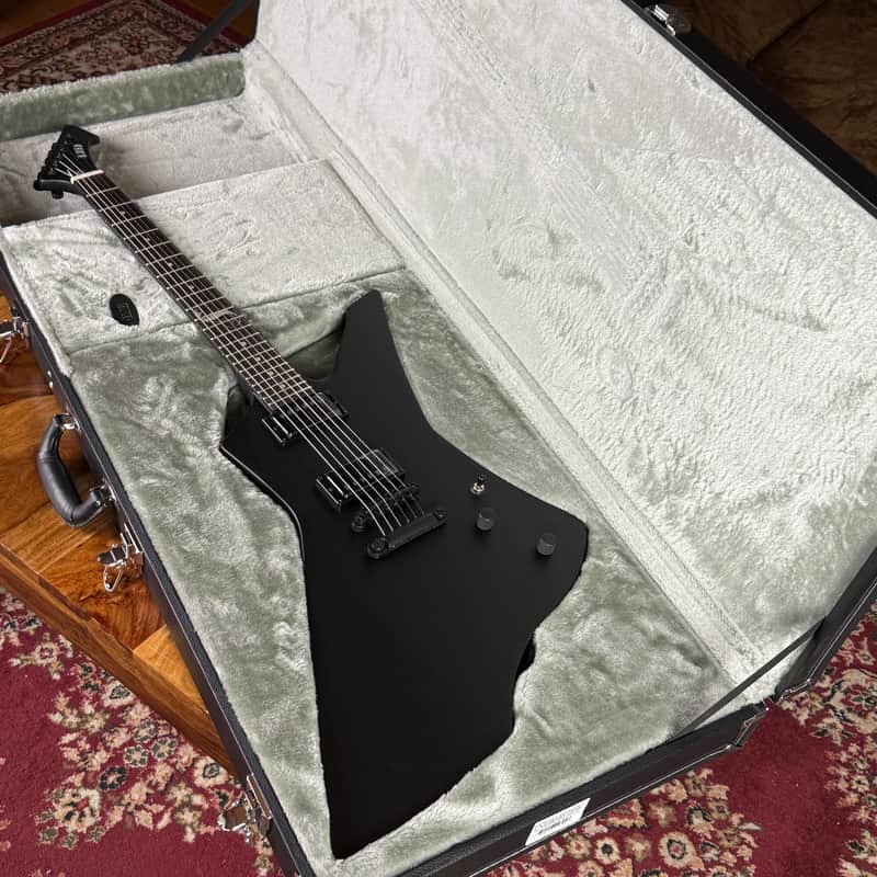 ESP LTD Snakebyte James Hetfield Signature - Black Satin - incl. Case image 1