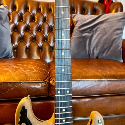 Constantin Guitars Strat Partscaster John Mayer Black1 Replica image 3