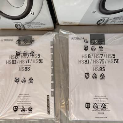 Yamaha HS5 5" Powered Studio Monitors (Pair) - White Brand New - Open Box image 9