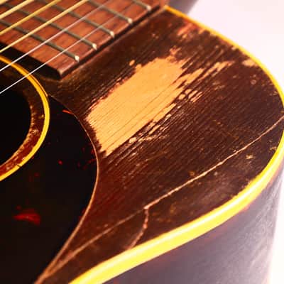Gibson LG-2 1946 Acoustic Guitar – A Road-Worn Vintage Player with Soul, Tone, and True Post-War Magic - check video! image 16