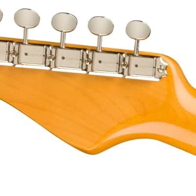 Fender 70th Anniversary American Vintage II 1954 Stratocaster Electric Guitar, Maple Fingerboard, 2-Color Sunburst image 5