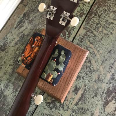 1970s or 1980s Vintage Bently 5 String Resonator Banjo w/Case - Set Up - Very Nice image 9
