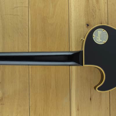 Gibson Custom M2M 1957 Les Paul Custom Reissue 2-Pickup VOS Ebony Carmelita Neck Lightweight Body 75577 image 2