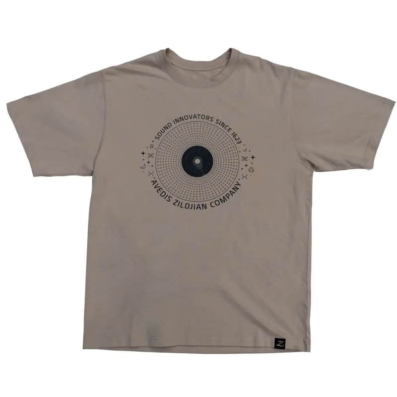 Zildjian Limited Edition Alchem-E Heavyweight T-Shirt, Sand Medium