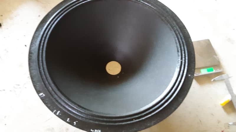 18" WOOFER SPEAKER CONE WALDOM 5436 2"VCID 5DEEP All Paper A7 image 1