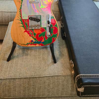 Mint Fender Jimmy Page Dragon Tele and OHSC image 2