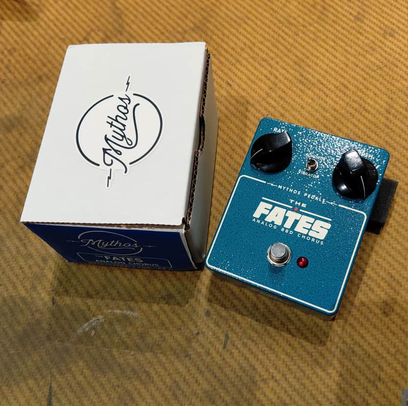 Mythos Pedals The Fates Analog BBD Chorus 2023 - Present - Blue image 1