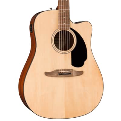 Fender California Standard Redondo CE Acoustic Guitar in Natural image 4